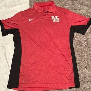 University of Houston Nike dri-fit polo